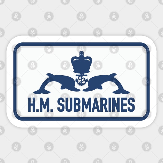 H.M. Submarines Patch Sticker by TCP